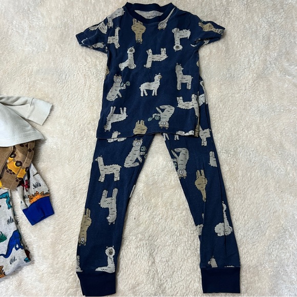 3T Kids Dinosaur Llama and more Pajama Sets - Picture 6 of 13